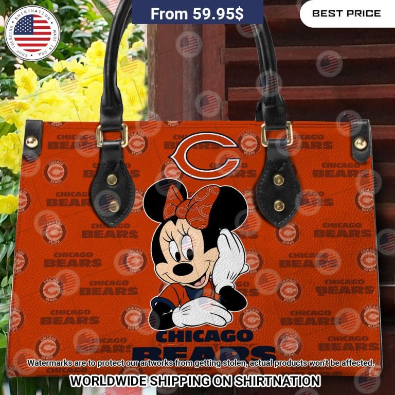 chicago bears minnie mouse leather handbag 2 841.jpg