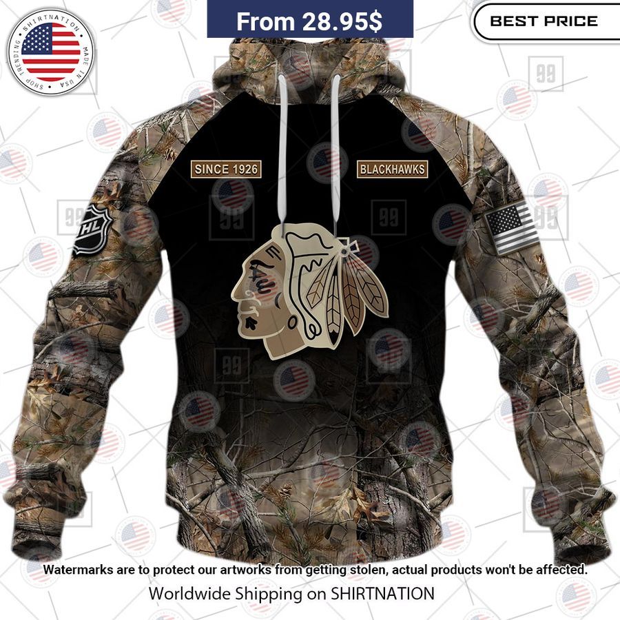 Chicago Blackhawks Camouflage Custom Hoodie Have you joined a gymnasium?