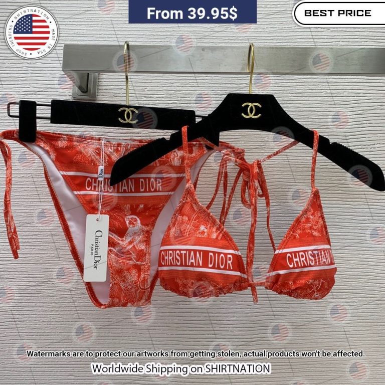 Christian Dior Luxury Bikini Set Beautiful Mom, beautiful daughter