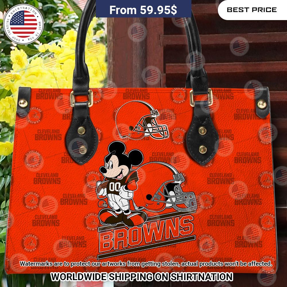 cleveland browns mickey mouse leather handbag 3 620.jpg
