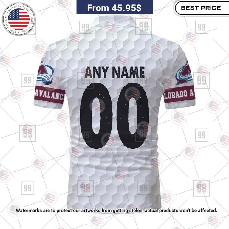 Colorado Avalanche Custom Polo You tried editing this time?