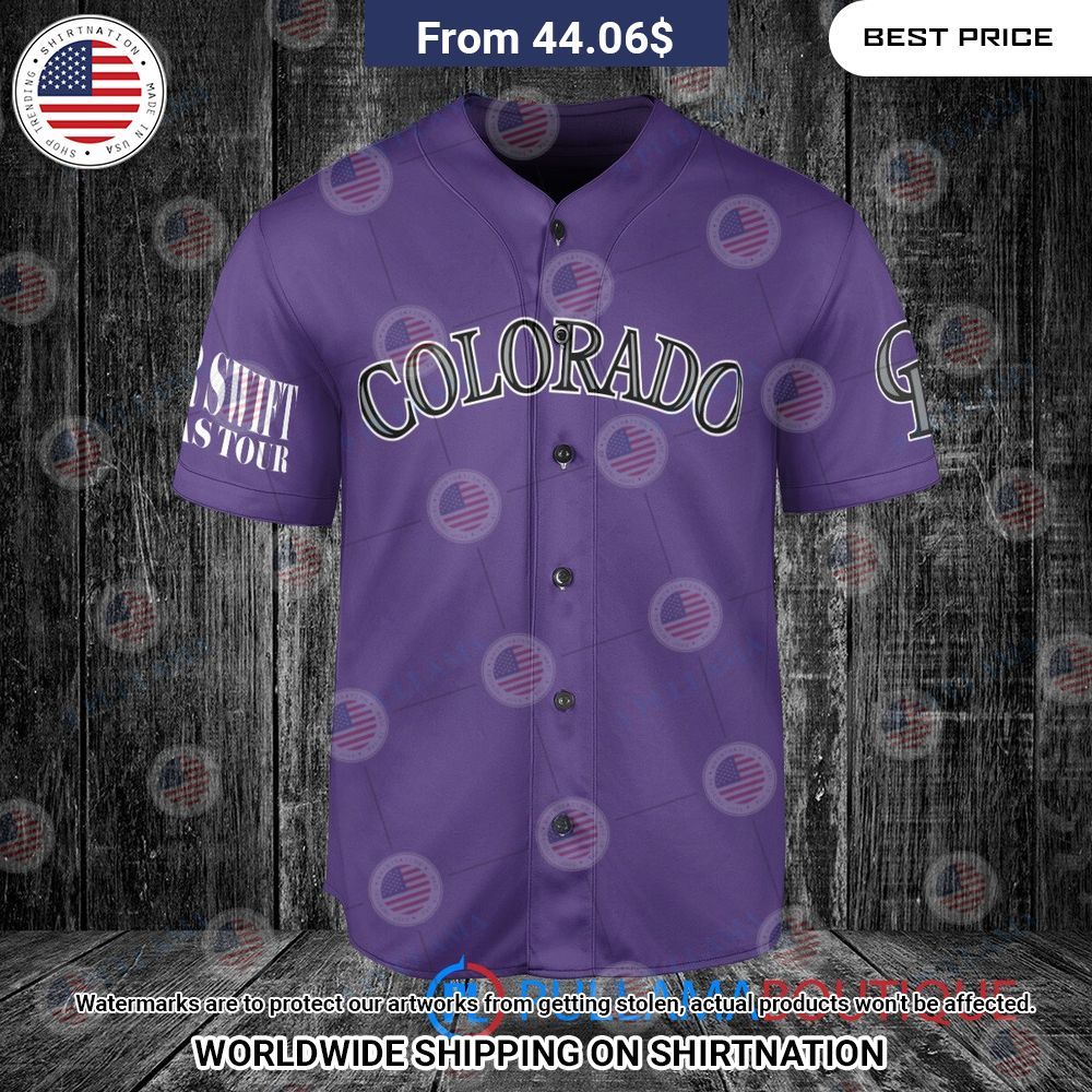 Genuine Merchandise, Shirts & Tops, Hpjersey Genuine Merchandise Colorado  Rockies Baseball Shirt Poly 3t