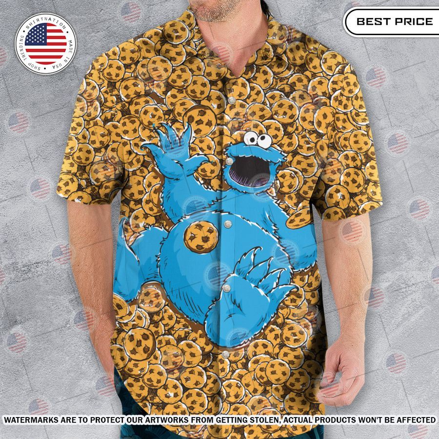 Cookie Monster Hawaiian Shirt Mesmerising