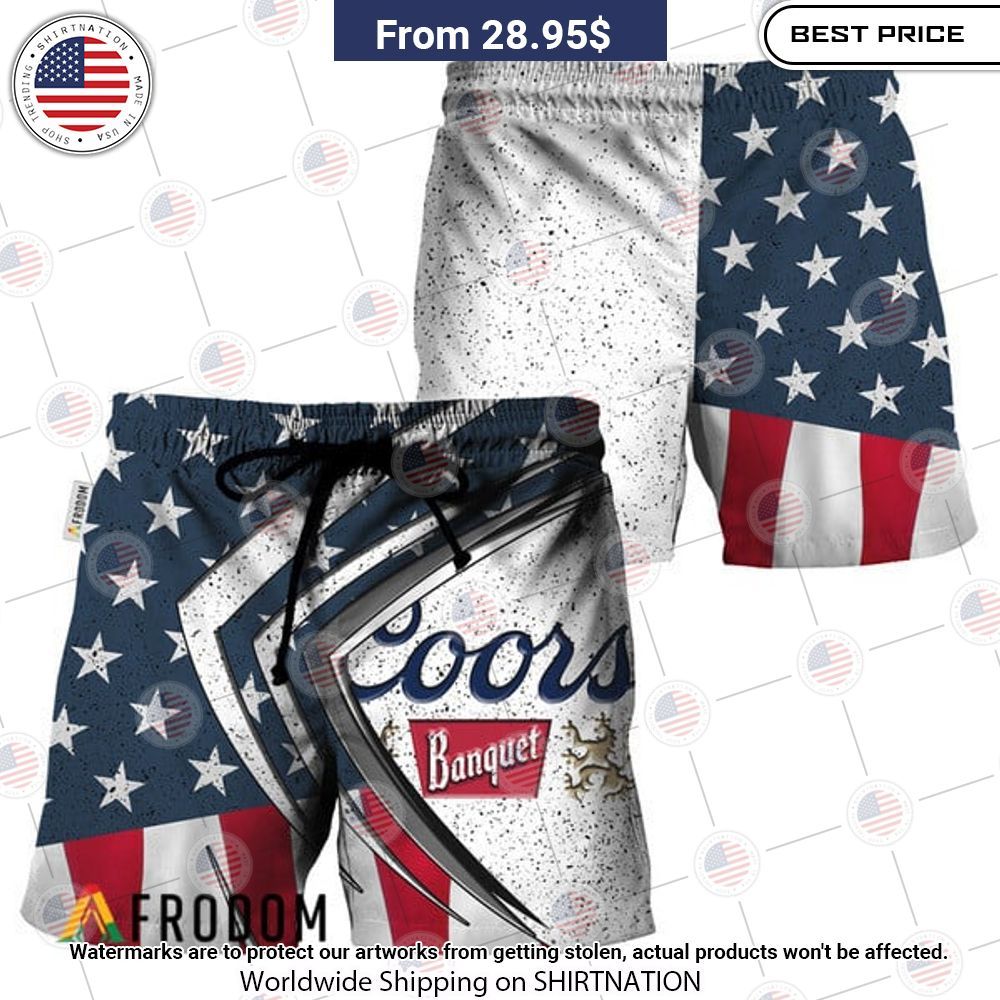 BEST Coors Banquet Fourth Of July Esports Hawaii Short