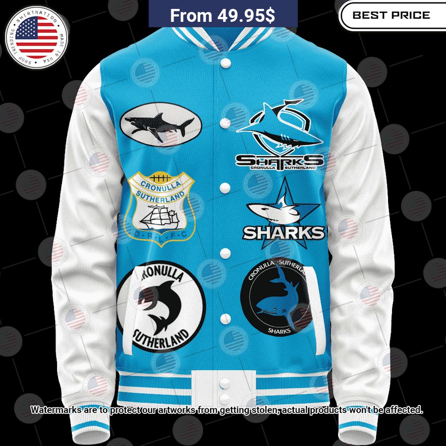 cronulla sutherland sharks retro logo revolution custom baseball jacket 1 885.jpg