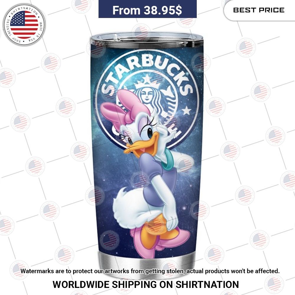 Daisy Duck Starbucks Galaxy Tumbler You look so healthy and fit