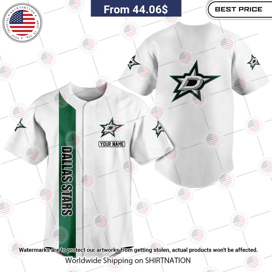 dallas stars custom baseball jersey 1 250