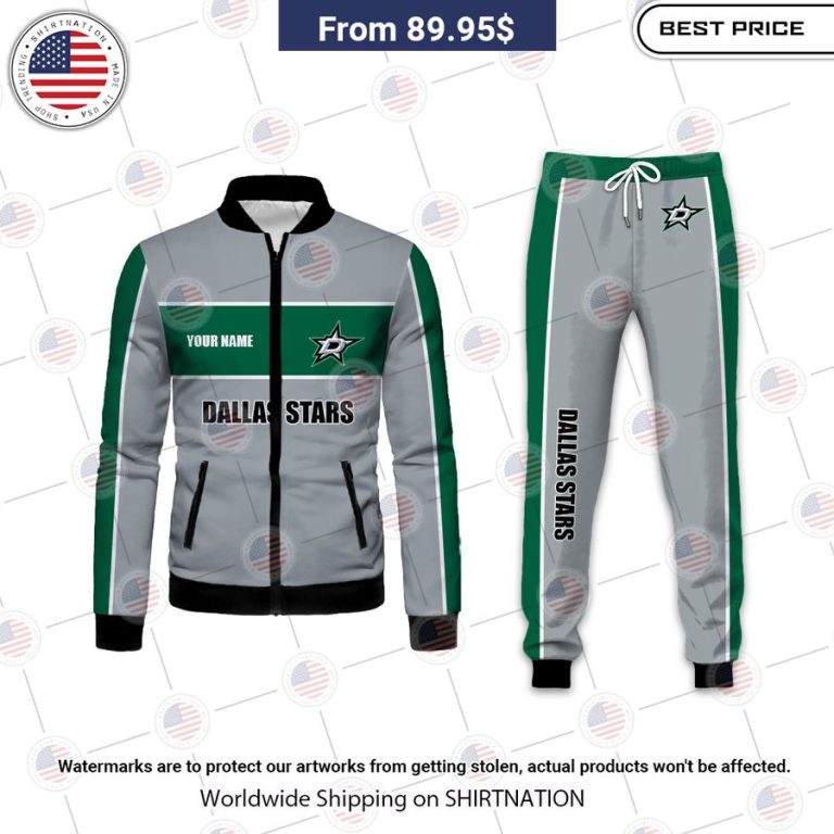 dallas stars custom tracksuit pants 1 744