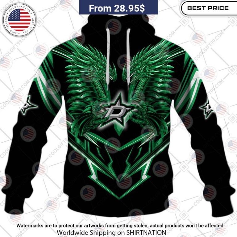 Dallas Stars Dragon Custom Shirt You look so healthy and fit