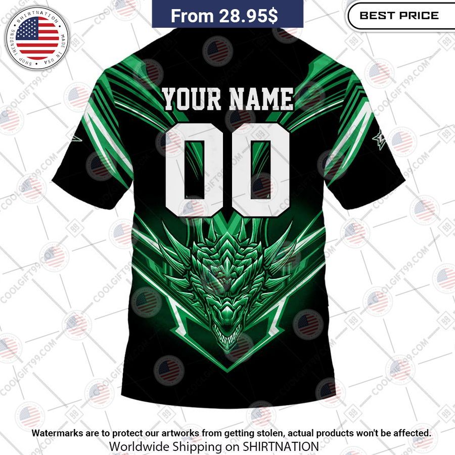Dallas Stars Dragon Custom Shirt Nice place and nice picture
