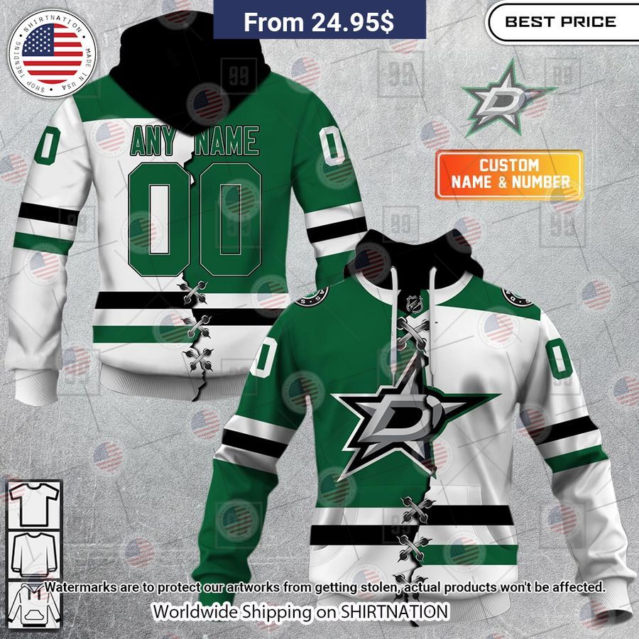 dallas stars mix jersey 2023 custom hoodie 1 196
