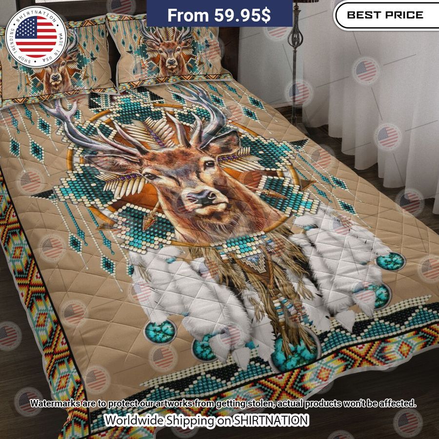 Deer Native American Dreamcatcher Bedding Looking so nice