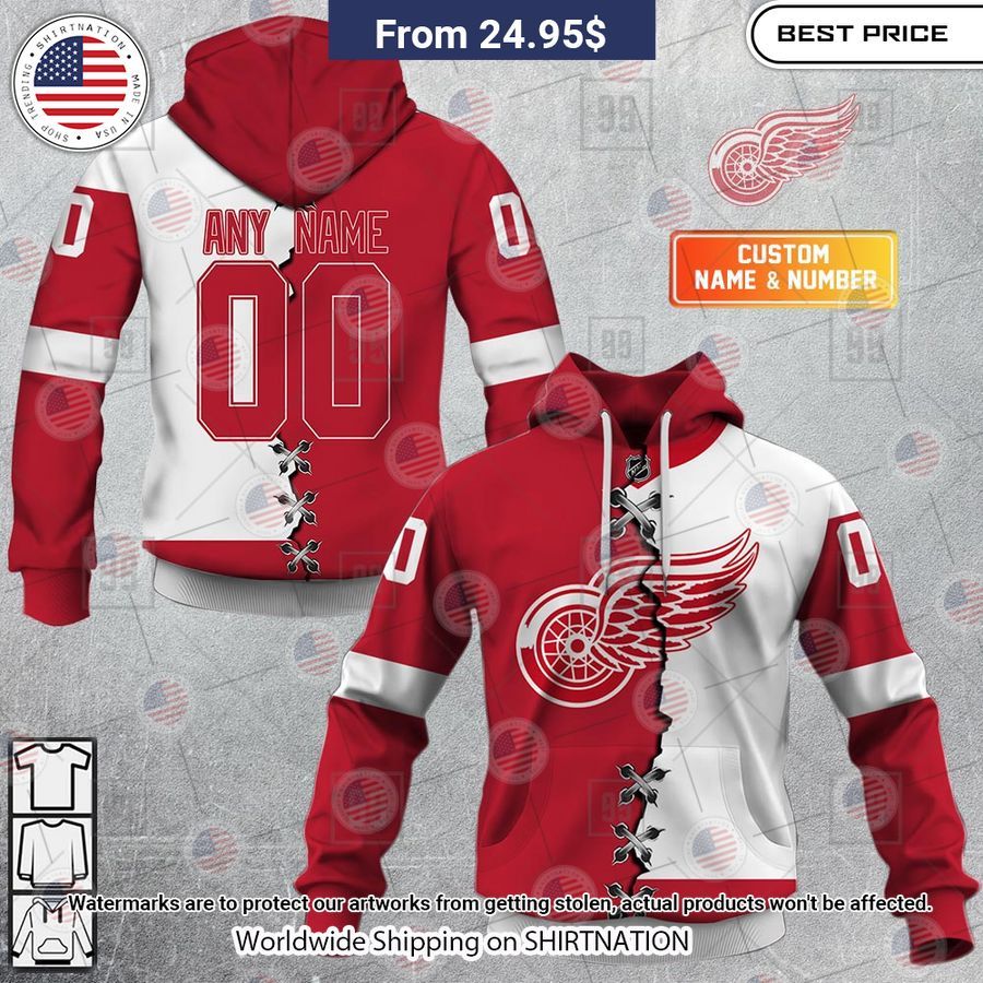 detroit red wings mix jersey 2023 custom hoodie 1 210
