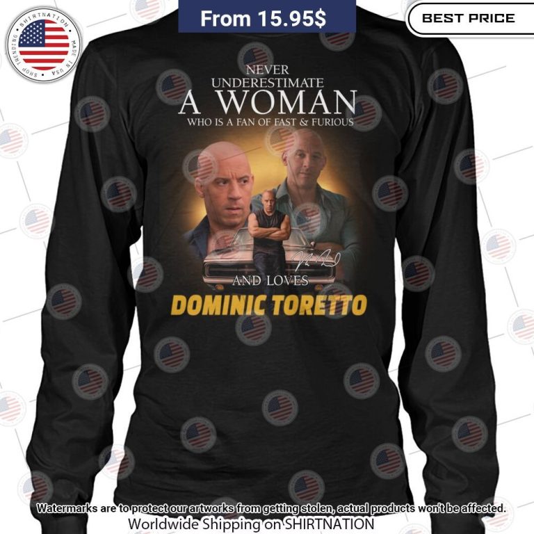 Dominic Toretto Fast and Furious Shirt Hoodie Eye soothing picture dear