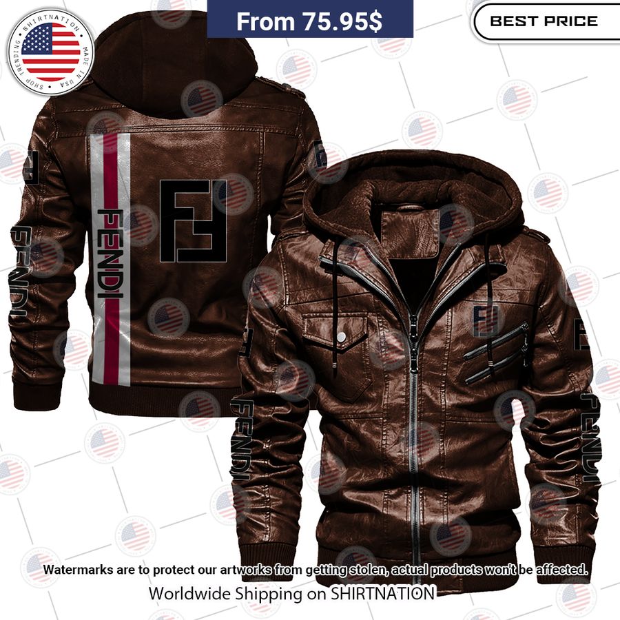 HOT Fendi Leather Jacket • Shirtnation - Shop trending t-shirts online ...