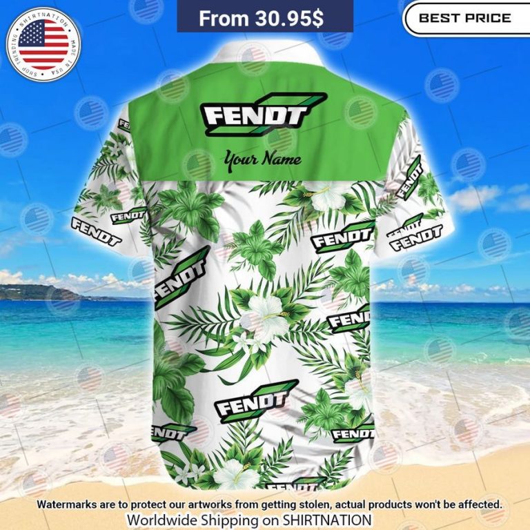 Fendt Custom Hawaiian Shirt Hundred million dollar smile bro