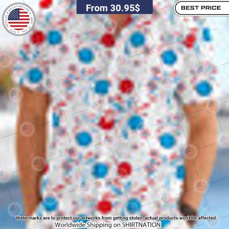 Fireworks Balloons 4th Of July Hawaiian Shirt Stand easy bro