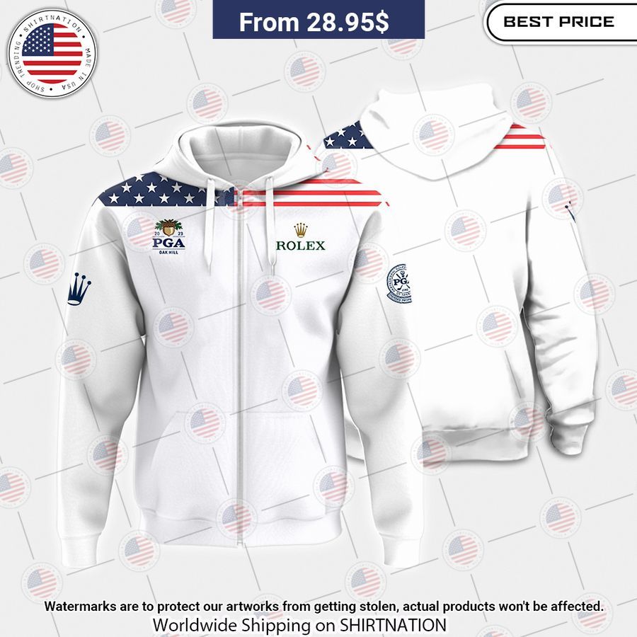 Flag Of The US Pga Rolex Polo You look different and cute