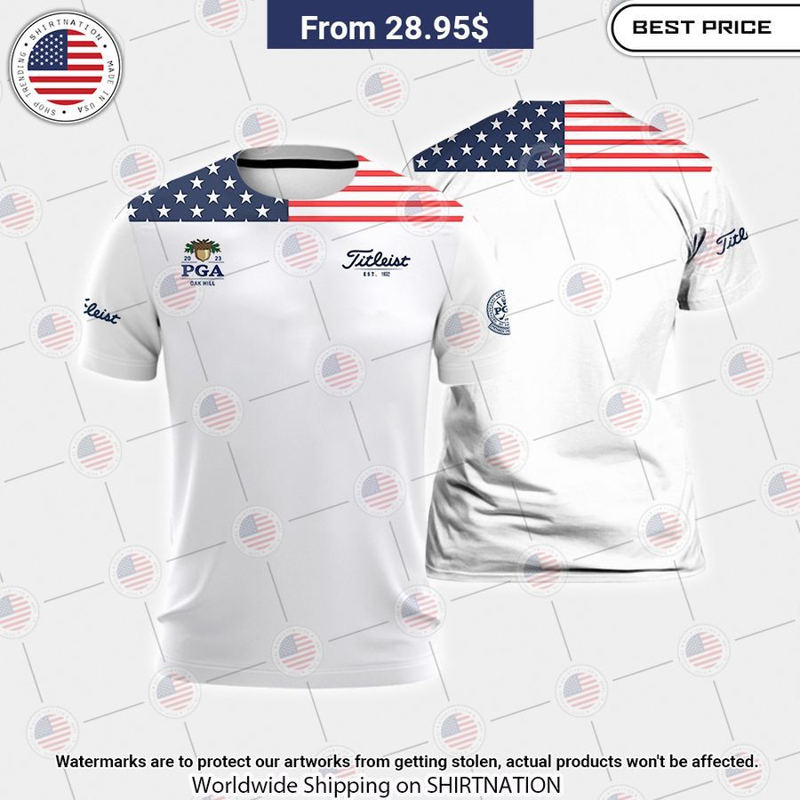 Flag Of The US Pga Titleist Polo Royal Pic of yours