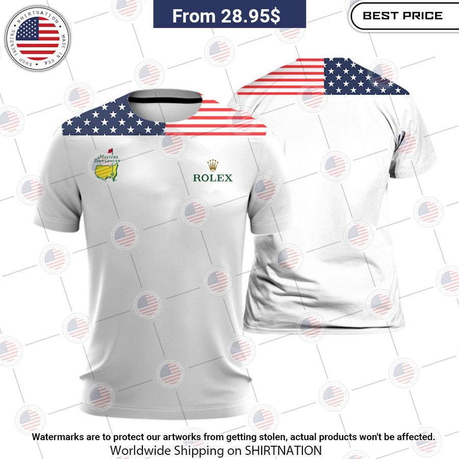 Flag Of The US Rolex Masters Tournament Polo Selfie expert
