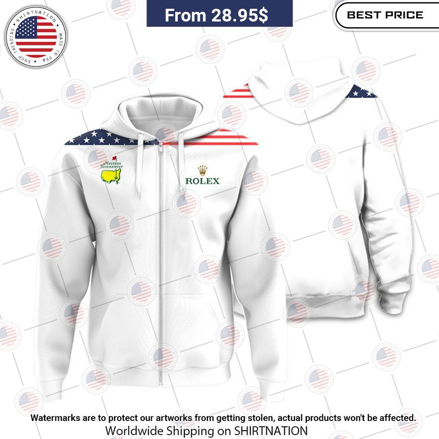 Flag Of The US Rolex Masters Tournament Polo Coolosm