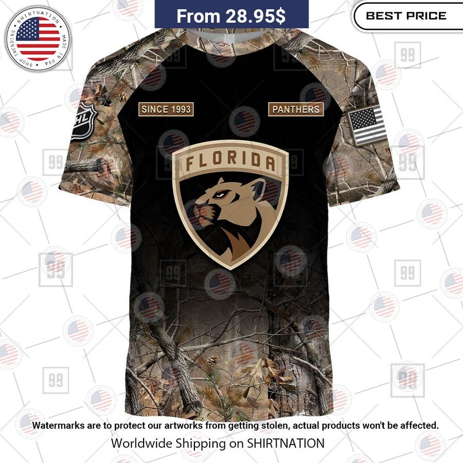 Florida Panthers Camouflage Custom Hoodie Royal Pic of yours