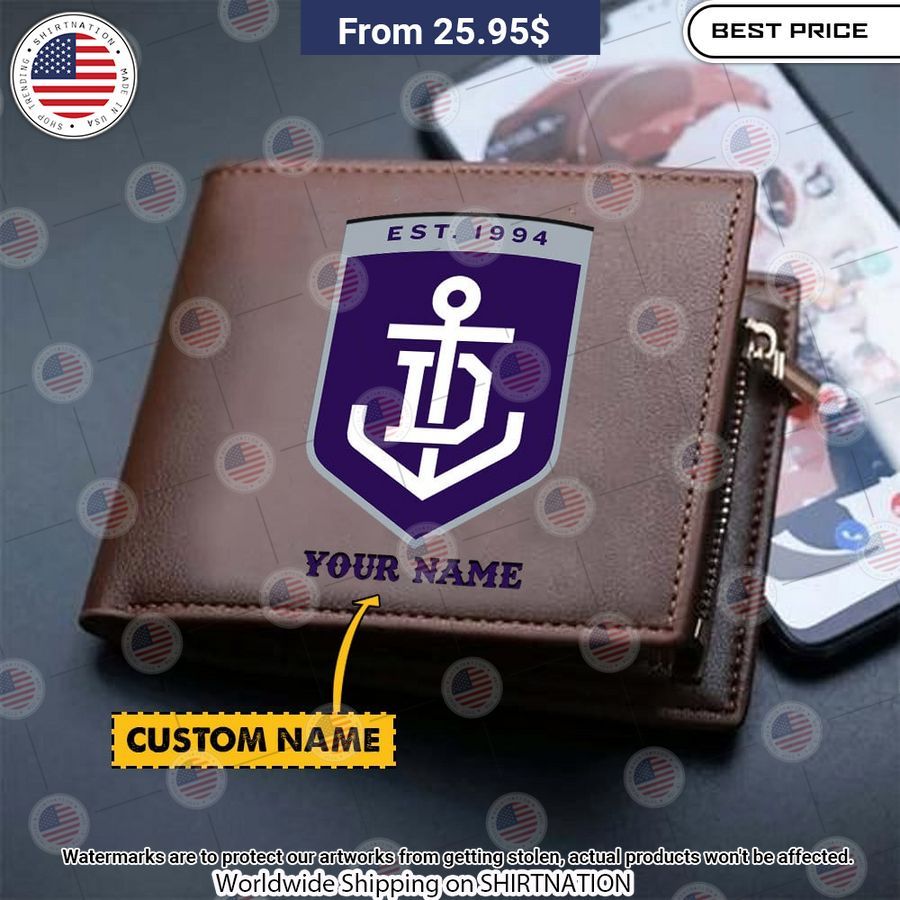 Fremantle Custom Leather Wallet
