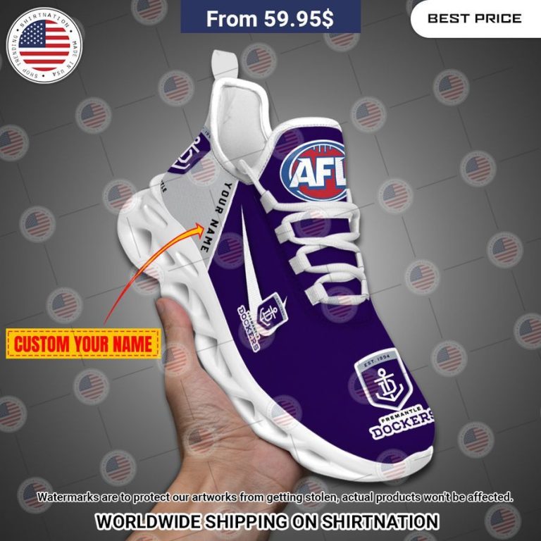 Fremantle Dockers Custom Max Soul Shoes Nice elegant click