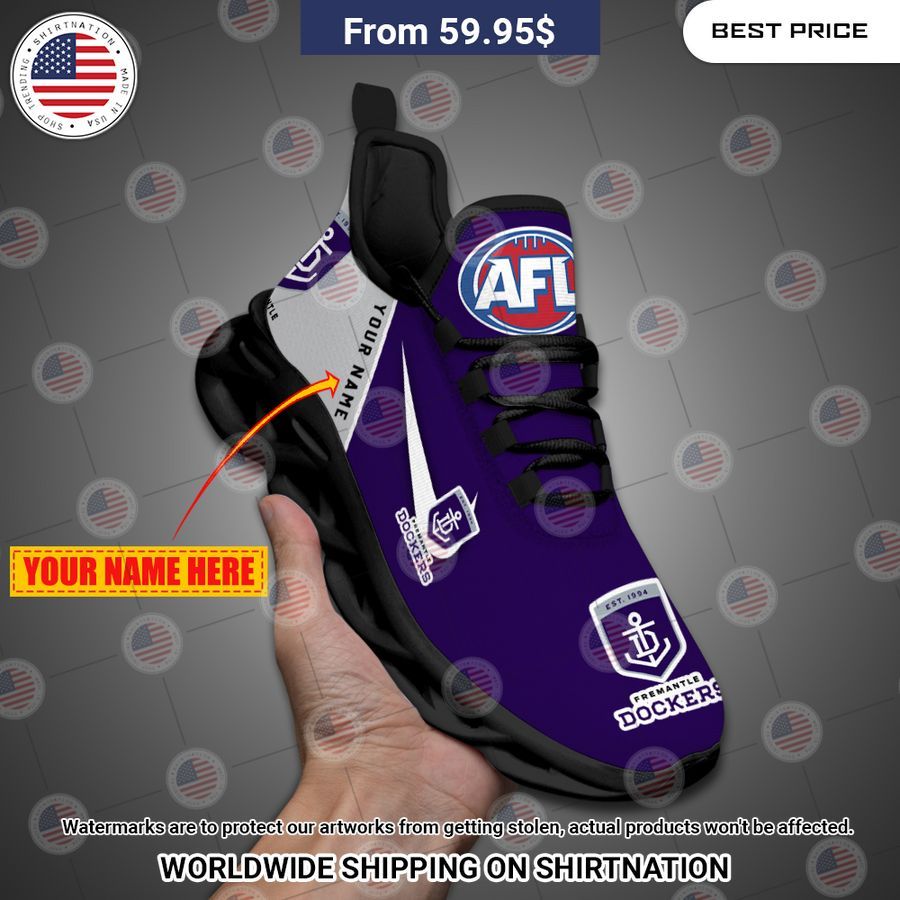 Fremantle Dockers Custom Max Soul Shoes Out of the world