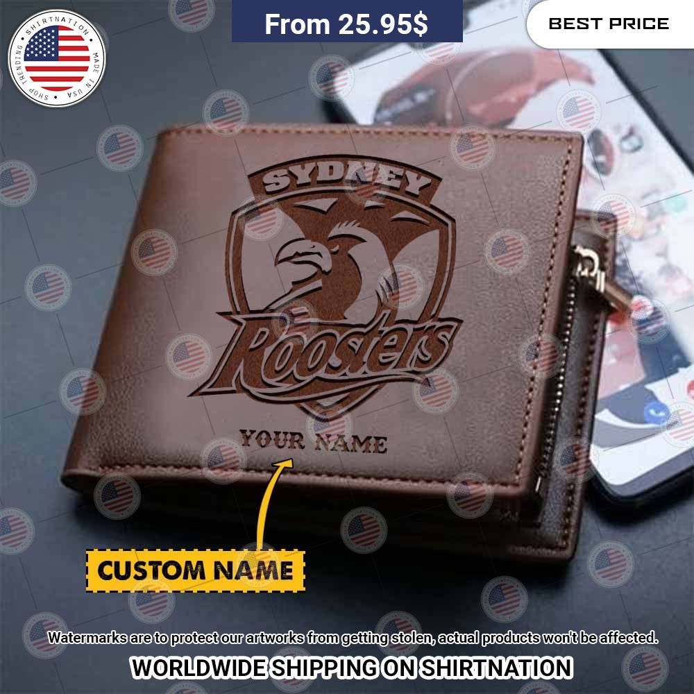 BEST Sydney Roosters Custom Leather Wallets Damn good