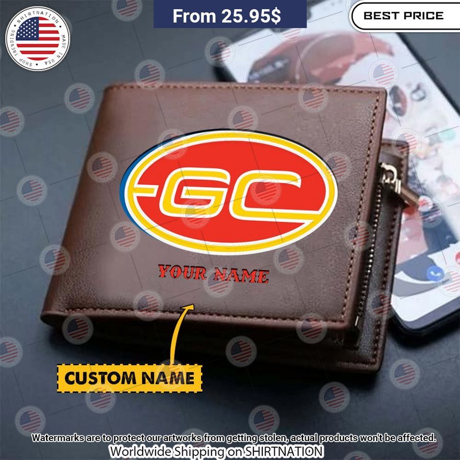 Gold Coast Custom Leather Wallet