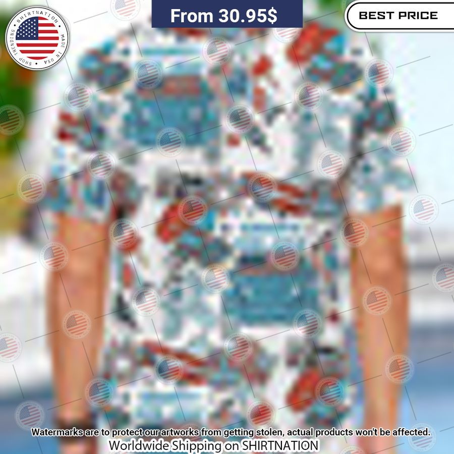 Groovy Fourth Of July Hawaiian Shirt Heroine
