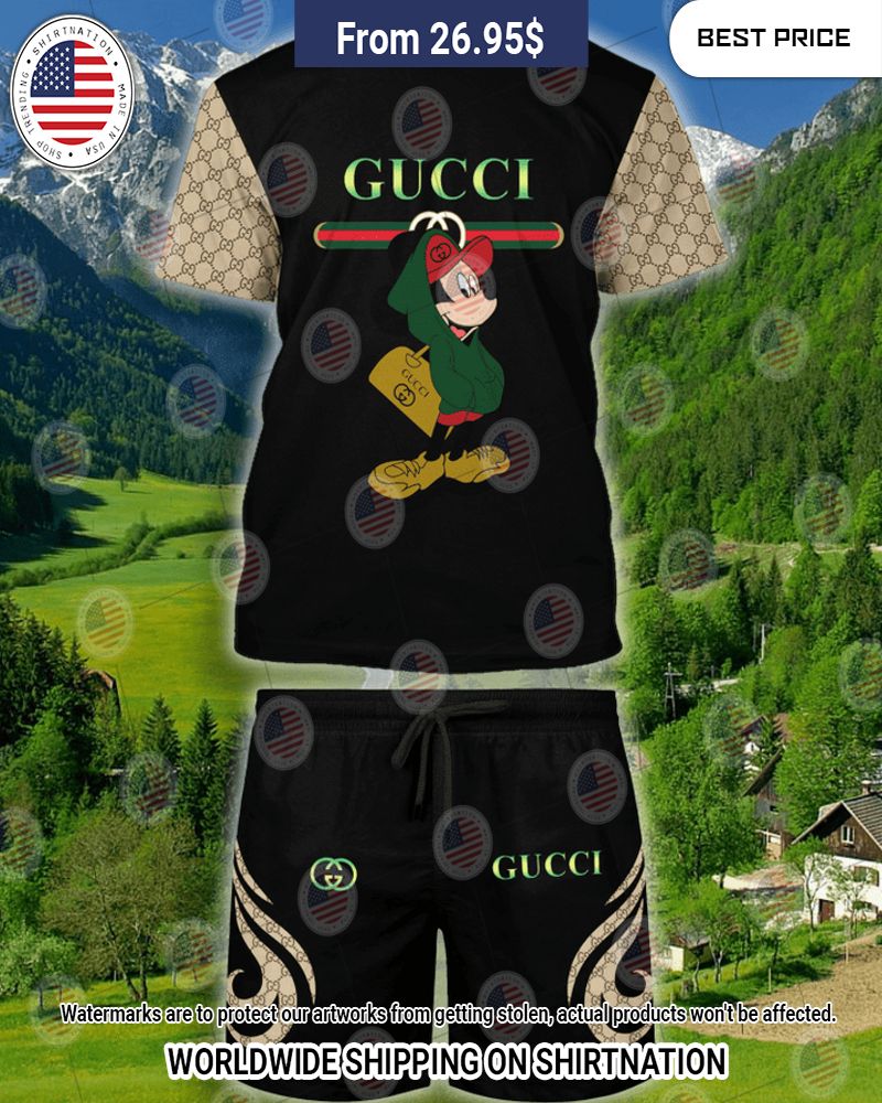 Gucci Mickey Mouse Shirt Nice Pic