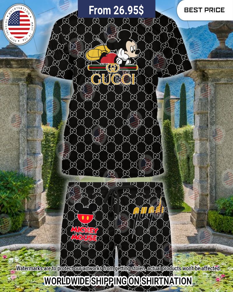 Gucci Mickey Mouse T Shirt You look too weak