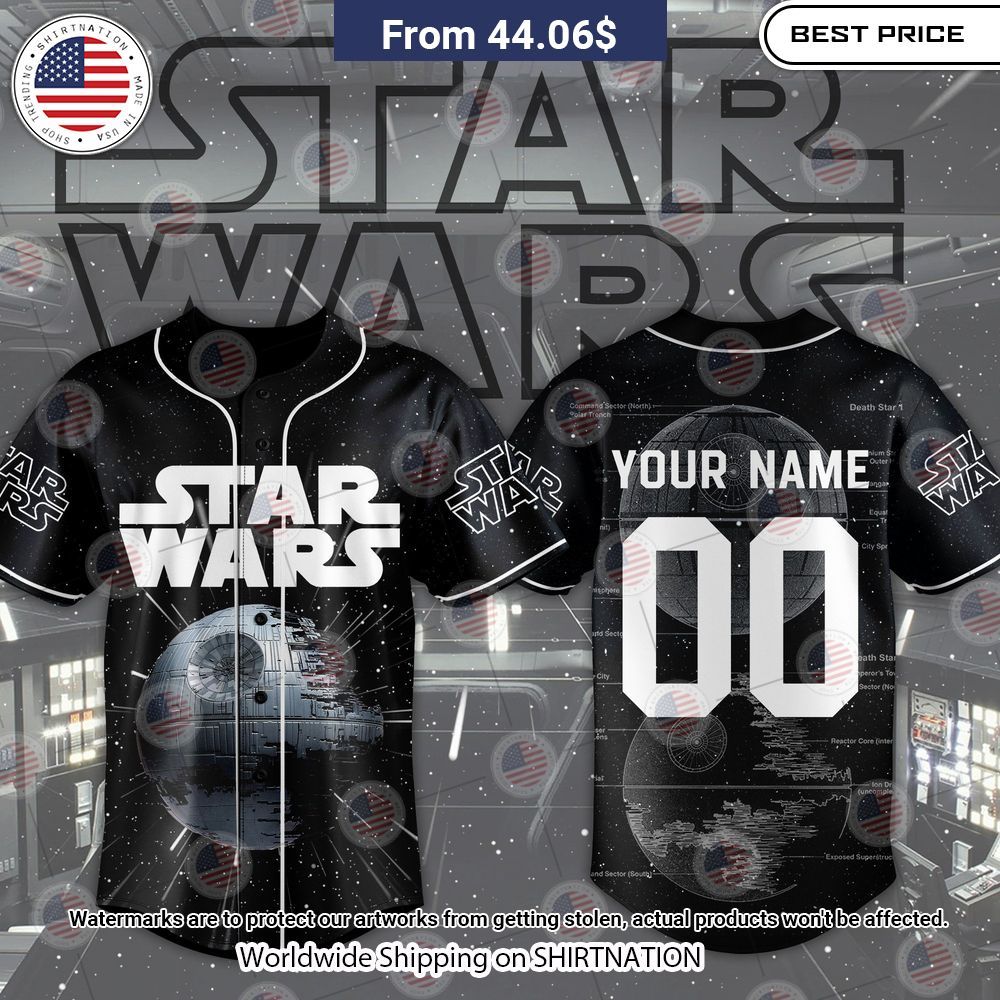 Star Wars Custom Baseball Jersey Oh! You make me reminded of college days