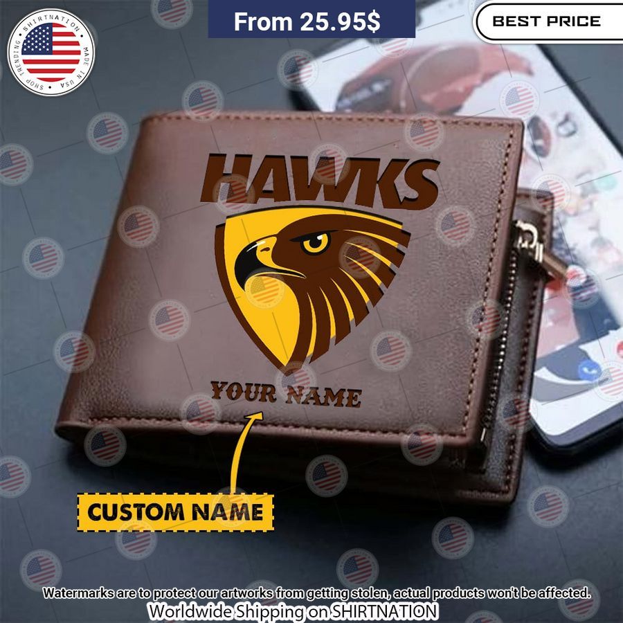 Hawthorn Custom Leather Wallet Cuteness overloaded