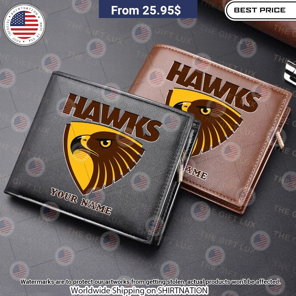 Hawthorn Football Club Custom Leather Wallet Such a charming picture.