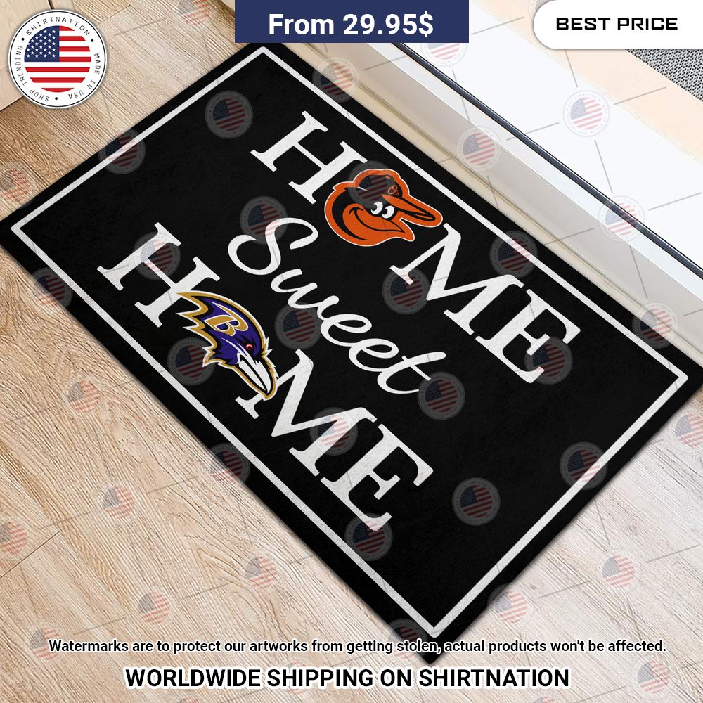 home sweet home baltimore ravens and baltimore orioles doormat 2 208.jpg