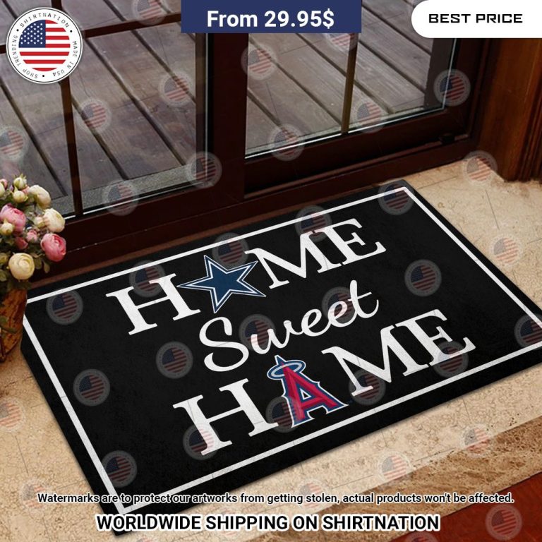 home sweet home dallas cowboys and los angeles angels doormat 3 812.jpg