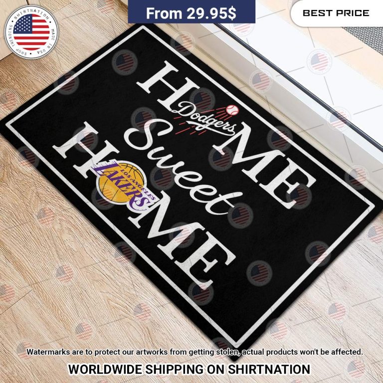 home sweet home los angeles dodgers and los angeles lakers doormat 3 739.jpg