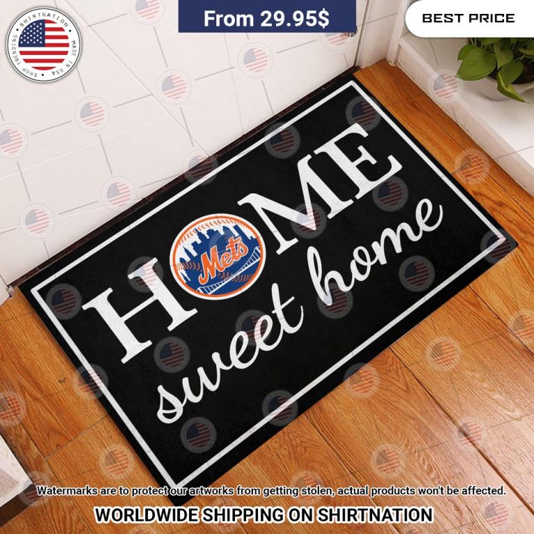 Home Sweet Home New York Mets Doormat Wow, cute pie