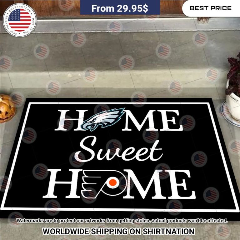 home sweet home philadelphia eagles and philadelphia flyers doormat 1 192.jpg