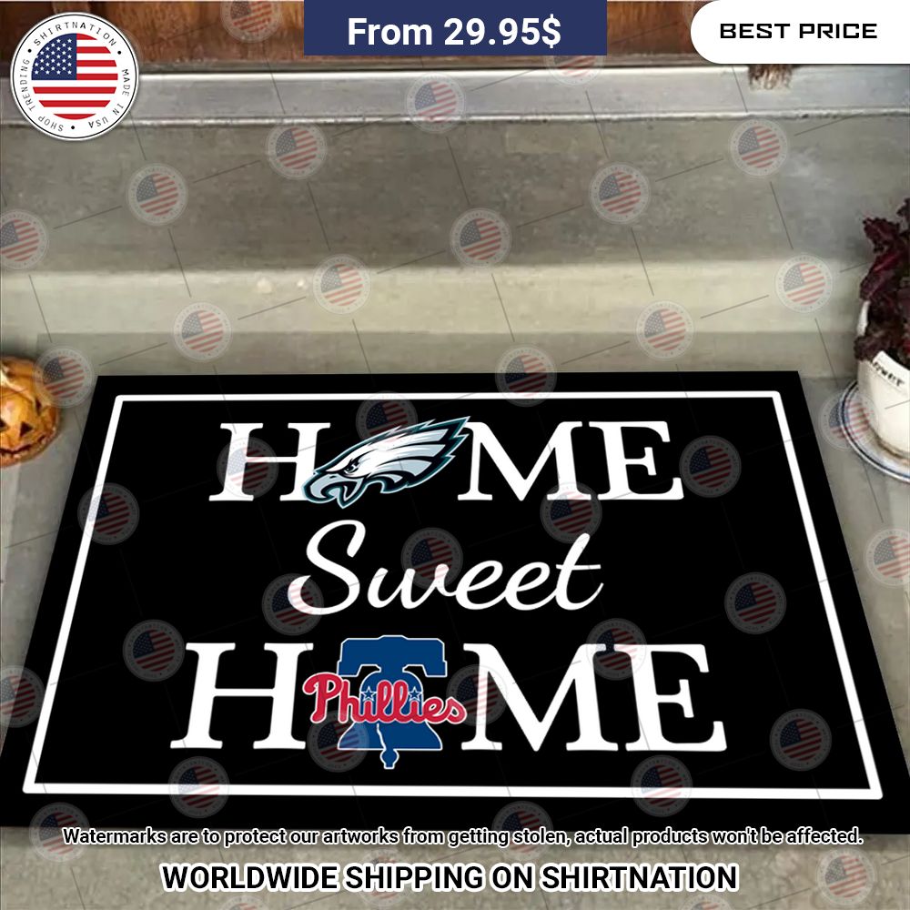 home sweet home philadelphia eagles and philadelphia phillies doormat 1 884.jpg