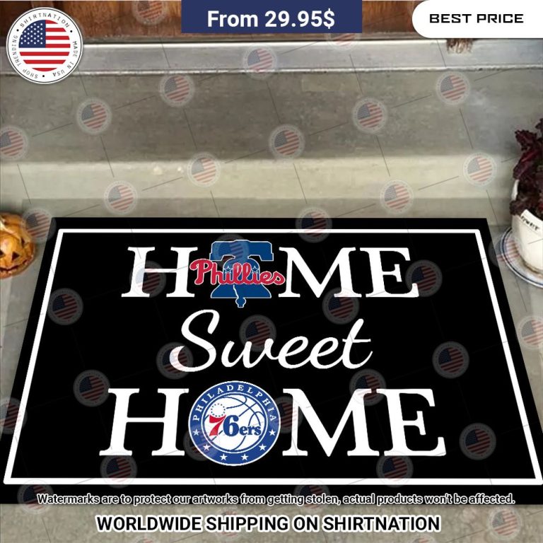 home sweet home philadelphia phillies and philadelphia 76ers doormat 1 95.jpg