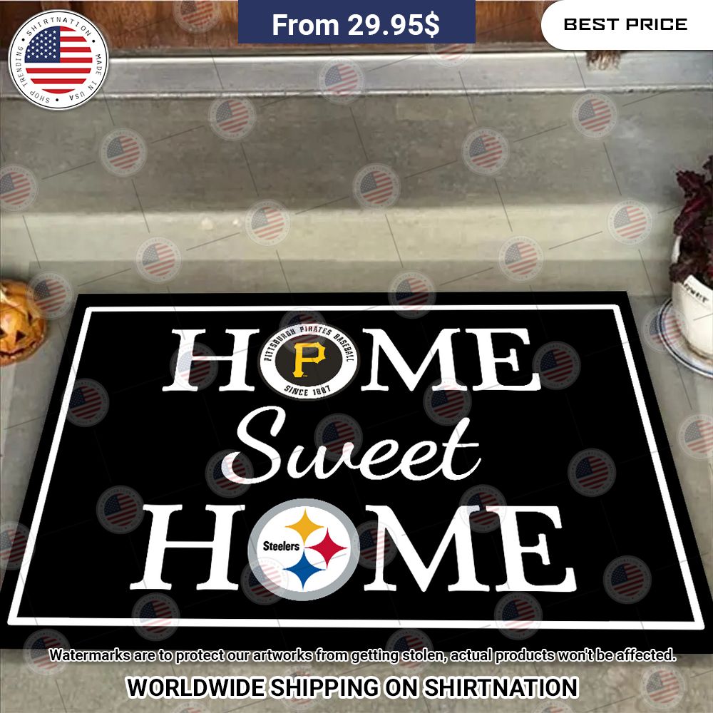 home sweet home pittsburgh steelers and pittsburgh pirates doormat 1 590.jpg