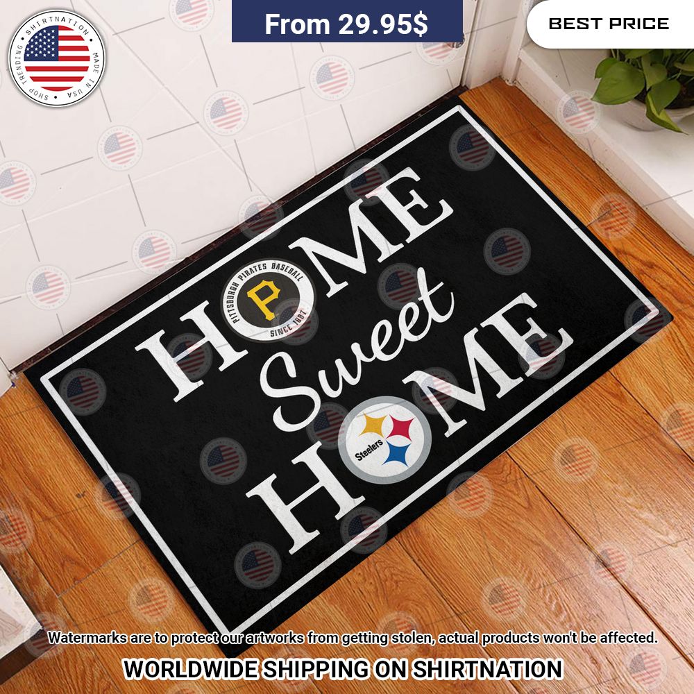 home sweet home pittsburgh steelers and pittsburgh pirates doormat 2 740.jpg