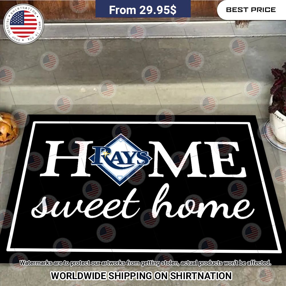 Home Sweet Home Tampa Bay Rays Doormat You are always amazing