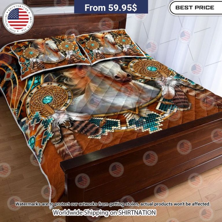 Horse Native American Leather Bedding You tried editing this time?