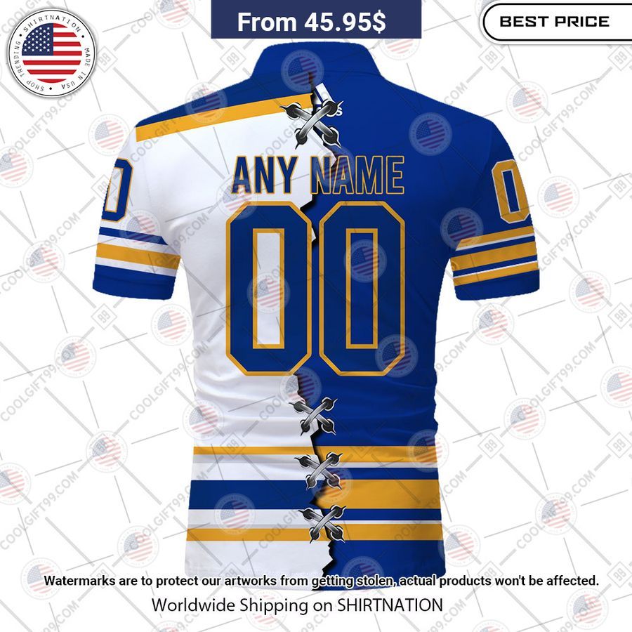 HOT Buffalo Sabres Mix Home Away Jersey Polo Shirt Best picture ever