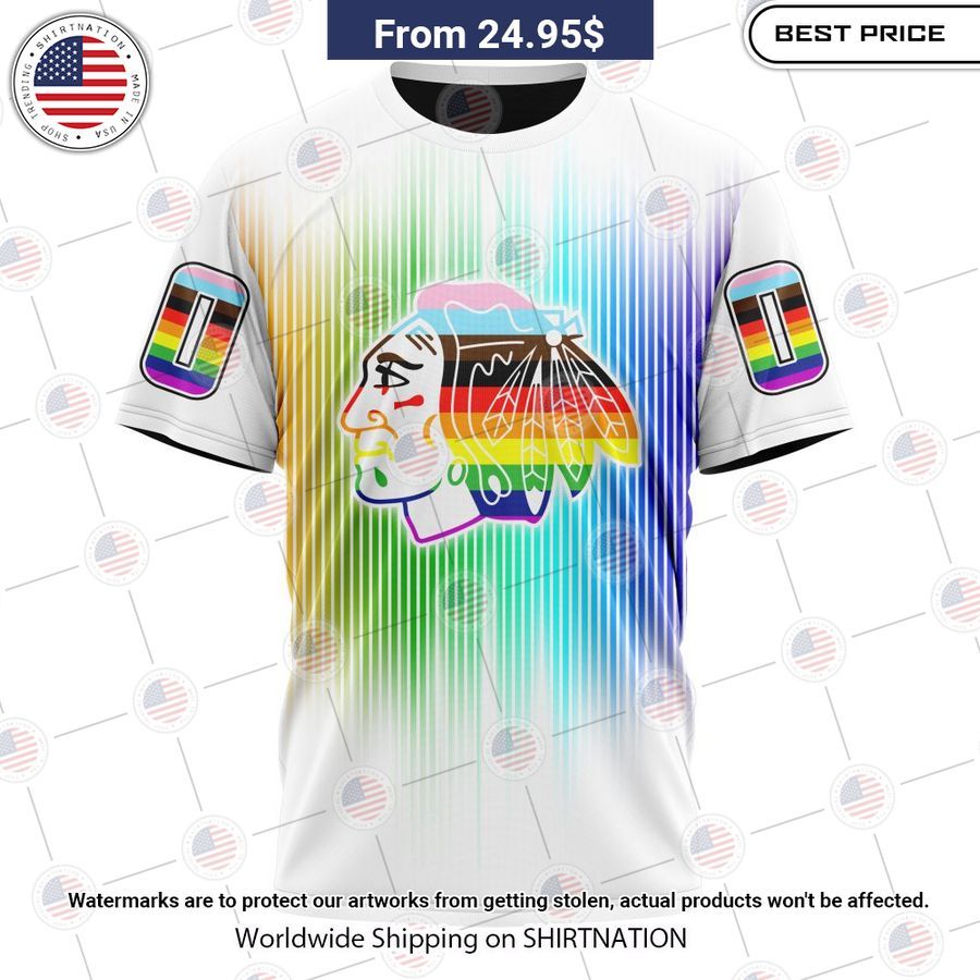 HOT Chicago Blackhawks Design For Pride Month Hoodie Best click of yours
